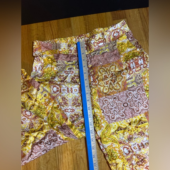 Christian Siriano Geometric  Wide Leg Pants Med (a4 - Picture 4 of 15